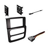 Double DIN Radio Dash Kit with Antenna Adapter & Harness for 2002-2005 Dodge RAM 1500 2500 3500