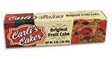Fruitcake - Made From The Finest Fruits and Nuts - Individually Wrapped For Freshness - 1lb Fruit Cake