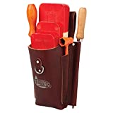 Weaver Arborist Leather Burgundy Felding Wedge Pouch for Tree Cutting (08500-06)