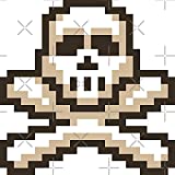 Oldschool Runescape Skull (PKing/Player Killing) - Sticker Decal - Decorative Sticker - Scrapebooks, Cars, Windows, Laptops, Waterbottles