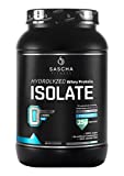 SASCHA FITNESS Hydrolyzed Whey Protein Isolate,100% Grass-Fed (2 Pounds, Coconut)