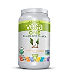 Vega Organic All-in-One Vegan Protein Powder Coconut Almond (18 Servings) Superfood Ingredients, Vitamins for Immunity Support, Keto Friendly, Pea Protein for Women & Men, 1.5 lbs(Packaging May Vary)