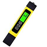 Hofun TDS Meter Digital Water Quality Tester, TDS, Temperature & Conductivity Meter 3 in 1, 0-4999 ppm, EC Meter, Digital Water Hardness Testers for Drinking Water, PPM Meter for Hydroponics Aquarium