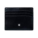 Montblanc 106653 Meisterstuck 6cc Wallet Pocket Card Holder Black