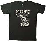 Lectro Men's The Cramps American Punk Band T-Shirt XL Dark Grey