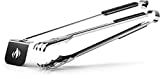 Napoleon 67740 Rake and Tongs Charcoal Grill Accessory, Stainless Steel