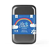 Pet Memory Shop Pet Casket - Caring Pet Loss Coffin, Choose from 2 Colors & Styles, Pet Memorial Box, for Dogs, Cats, and Animals, Perfect for Pet Loss Burial (Large, Black)