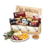 Dan the Sausageman's Favorite Gourmet Gift Basket -Featuring Dan's Original Sausage, Seabear Salmon, 100% Wisconsin Cheeses, and Dan's Sweet Hot Mustard