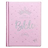 ESV Holy Bible, My Creative Bible For Girls, Pink Faux Leather Hardcover Bible w/Ribbon Marker, Illustrated Coloring, Journaling and Devotional Bible, English Standard Version