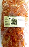 OliveNation Candied Orange Peel Slices, Sweet and Tangy for Baking, Cooking, Snacking - 4 ounces