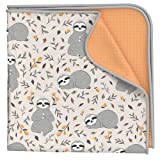 BABYBOET Splat Mat for Baby – Under High Chair Floor Mat Protects Wood, Vinyl and Carpet from Spills – Waterproof Triple Layer Baby Mat with Anti-Skid Backing Deters Bunching and Sliding (51” x 51”)