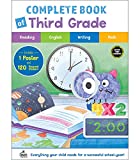 Carson Dellosa The Complete Book of Third Grade Workbook—Reading Comprehension, Sentence Types, Contractions, Order of Operations, Math and ELA Practice, Classroom or Homeschool Curriculum (256 pgs)