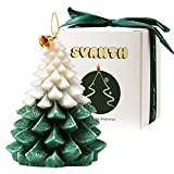Christmas Candles Decor, Scented Candles for Home Scented, Christmas Gifts for Women, Mom, Her, Girlfriend, Sisters, Christmas Tree Shaped Candles, Relaxation Best Friend Teen Girl Gifts for Women