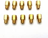 Moostore 10 packs Hex Type Main Jets for MIKUNI VM/TM/TMX Carburetor 200-290 200 210 220 230 240 250 260 270 280 290