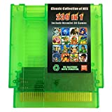 239in1 Classic Collection for Nes Multi Games Cartridge 8 Bit Green Transparent