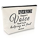 Speech Therapist Gift Makeup Bag Psychology Gifts Speech Language Pathologist Gift Birthday Gift for Women Cosmetic Bag Gift for Speech Teacher Travel Cosmetic Pouch Appreciation Graduation Gift