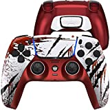 HexGaming Esports Ultimate Controller 4 Remap Buttons & Interchangeable Thumbsticks & Hair Trigger Compatible with PS5 Customized Controller PC Wireless FPS Esport Gamepad - Wild Attack