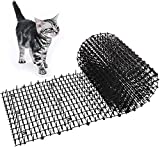 OCEANPAX 13FT Cat Scat Mat with Spikes Anti-cat Network Mat Deterrent Mat Digging Stopper for Indoor Outdoor (6.5FT 2 PCS)