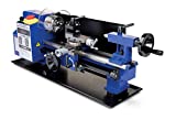 Eastwood Benchtop Metal Lathe 7 inch x 12 inch | Mini Metal Lathe Variable Speed 0-2500 RPM, Mini Lathe with 3-jaw Chuck | Benchtop Metal Lathe, Drilling Machine for Various Types of Metal Turning