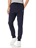 Champion Men's Lightweight Jersey Jogger, Navy, L