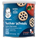 Gerber Teether Wheels, Apple Harvest, 1.48 Ounce (Pack of 6)