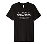 SLP Linguistics shirt - Semantics