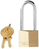 Master Lock 140DLH Padlock, 1 Pack, Bronze/Silver