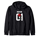 Why Merchandise We Don't Red Rose Zach Herron For Girls Mens Zip Hoodie