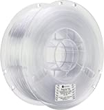 Polymaker PC Filament 1.75mm Clear Polycarbonate Filament 1.75mm 1kg Spool - PolyLite PC Filament Transparent 3D Printer Polycarbonate Filament Strong Tough and Heat Resistant