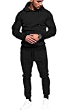 COOFANDY Men's Hoodie Tracksuit 2 Piece Casual Sweatsuit Sets Slim Fit Jogging Athletic Suits