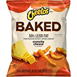 Frito-Lay's Cheetos Baked Crunchy Cheese, 0.875oz Bag (Pack of 40)