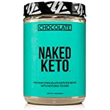 Naked Chocolate Keto – Premium Chocolate Keto Fat Bomb Powder – Nothing Artificial - Gluten-Free Keto Bomb Chocolate MCT Oil Powder with no GMOs – 1.3 LB