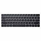 Replacement Keyboard Keycaps,Full Set of US Replacement Keycaps QWERTY for MacBook Pro Retina 13" / 15" Model A1706 A1707 2016-2017 Year