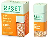 R3SET Calm Stress & Anxiety Relief Supplement, Calm & Focus, with Ashwagandha, L-Theanine, Vitamin D, Valerian, Omega-3, 14 Veg Capsules