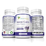 Keep Calm - Anti Anxiety Relief Supplements Formulated for Natural Anxiety Relief - Helps Fight Panic Attacks with a Calming Joy Filled Cortisol Boost - Anti Stress Supplement & Stress Relief Pills