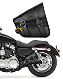 Motorcycle Swingarm Bag, Side Tool Bag for Sportster Street rebel 300 500 Synthetic Leather