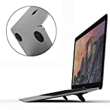 Laptop Stand for Desk, Computer Keyboard Stand Riser, Ergonomic Invisible Laptop Cooling Pad, Repeatable Adhesive Mini Laptop Riser for MacBook Pro Air Mac Book Dell HP More Notebooks - 2 PCS