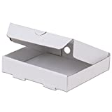 JB Prince Corrugated Mini Pizza Box - 3.5-in Square 100 Pack