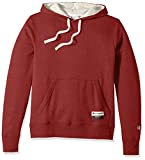 Champion Men's Authentic Originals Sueded Pullover Hoodie, Carmine Red Heather, Medium