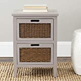 Safavieh American Homes Collection Jonah Grey 2-Drawer End Table