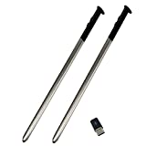 2 Pack Black LCD Touch Stylus Pen Replacement Part for Motorola Moto G Stylus 2020 Pen Replacement with Type C Adapter