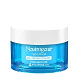 Neutrogena Hydro Boost Face Moisturizer with Hyaluronic Acid for Extra Dry Skin, Fragrance Free, Oil-Free, Non-Comedogenic Gel Cream Face Lotion, 1.7 oz