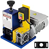 Happybuy Automatic Electric Wire Stripping Machine 0.05"-0.98",Portable Dark Blue Wire Stripper, Wire Stripping Machine Tool for Scrap Copper Recycling (Dark Blue)