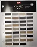 Auto Paint Pro SEM Classic Coat AEROSOLS Color Chart by Vehicles Color ON Most Vinyl & Leather