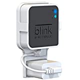 Outlet Wall Mount for Blink Sync Module 2, Mount Bracket Holder for Blink Outdoor Camera No Messy Wires Outdoor and Indoor Home Security Camera Mount with Short Cable (1 Pack)