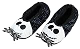 The Nightmare Before Christmas Slippers Jack Skellington Character Slipper Socks with No-Slip Sole For Women Men (Medium)