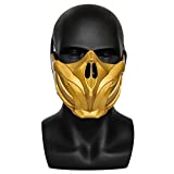 Mortal Kombat Prop Scorpion Mask Halloween Cosplay Costume