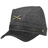 Lipodo Confederate Cap Women/Men Grey 7-7 1/8