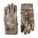 Manzella Men's Stretch Coyote Cold Weather Hunting Glove, Waterproof, Windproof, Touchscreen Capable