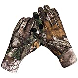 Camouflage Hunting Gloves Full Finger/Fingerless Gloves Pro Anti-Slip Camo Glove Archery Accessories Hunting Outdoors (M) (L) (L)